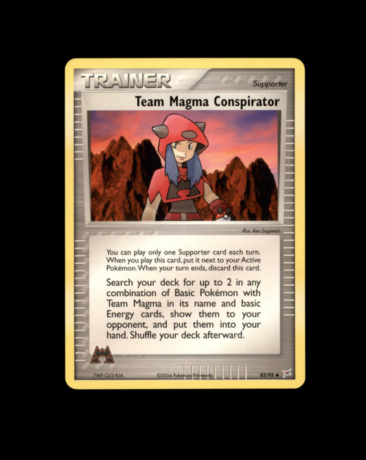 *SE BILDE FOR TILSTAND* Conspirator #82 Pokemon Team Magma & Team Aqua Pokesingles