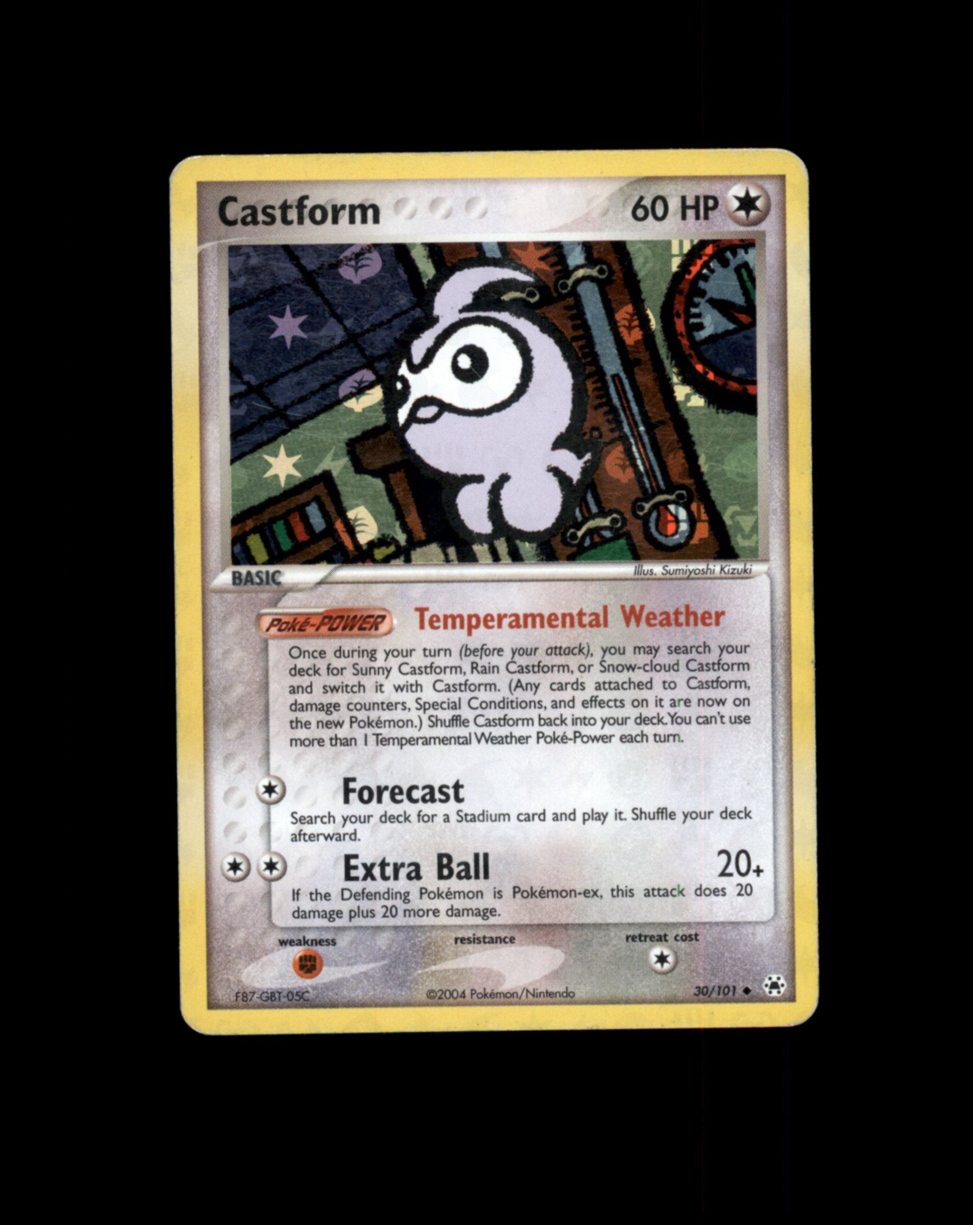 *SE BILDE FOR TILSTAND* Castform [Reverse Holo] #30 Pokemon Hidden Legends Pokesingles