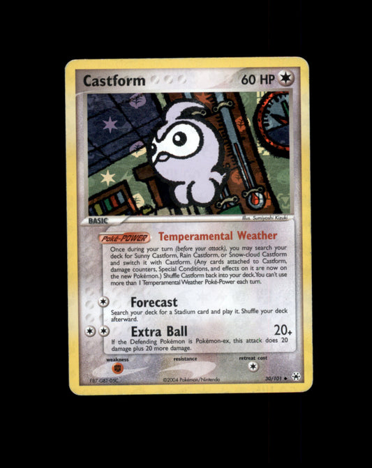 *SE BILDE FOR TILSTAND* Castform [Reverse Holo] #30 Pokemon Hidden Legends Pokesingles