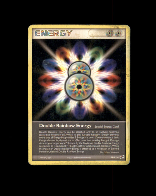 *SE BILDE FOR TILSTAND* Double Rainbow Energy #88 Pokemon Team Magma & Team Aqua Pokesingles