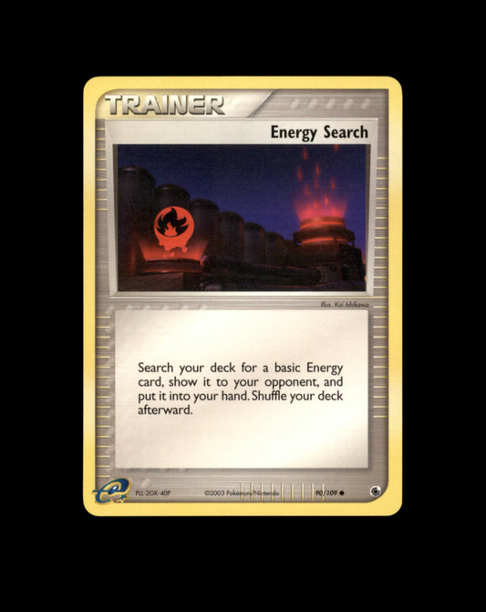 *SE BILDE FOR TILSTAND* Energy Search #90 Pokemon Ruby & Sapphire Pokesingles