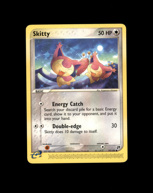 *SE BILDE FOR TILSTAND* Skitty #79 Pokemon Sandstorm Pokesingles