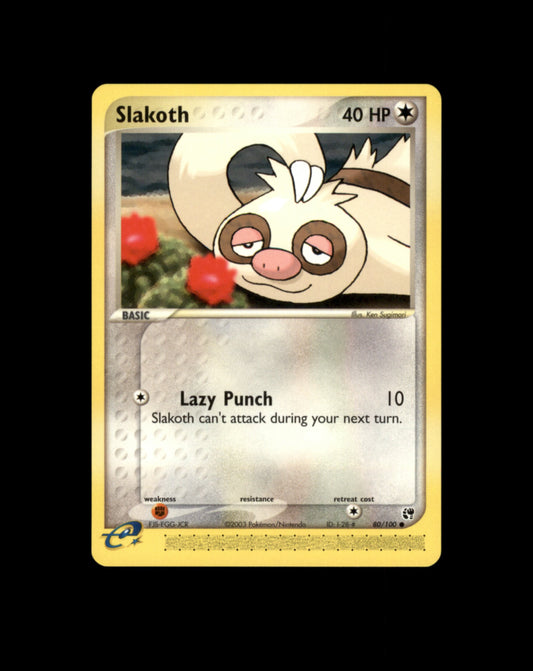*SE BILDE FOR TILSTAND* Slakoth #80 Pokemon Sandstorm Pokesingles