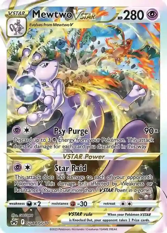 Mewtwo VSTAR GG44, Crown Zenith | Sword & Shield, , 0.00 kr, Pokesingles. Kjøp pokemon kort til lave priser hos oss.
