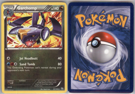 *SE BILDE FOR TILSTAND* Garchomp 91 - Dragons Exalted Pokesingles