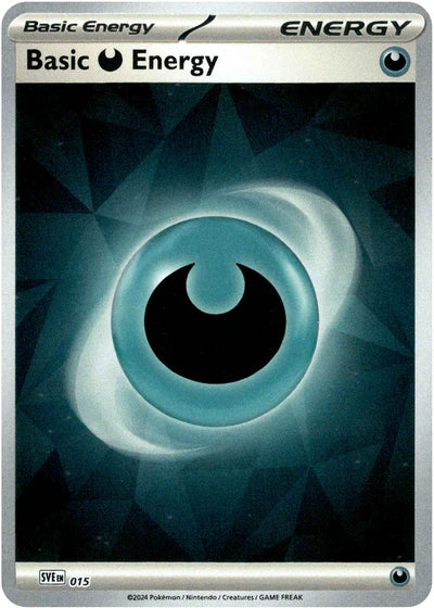 Basic Darkness Energy - 015 - Prismatic Evolutions - Reverse Holo Pokesingles