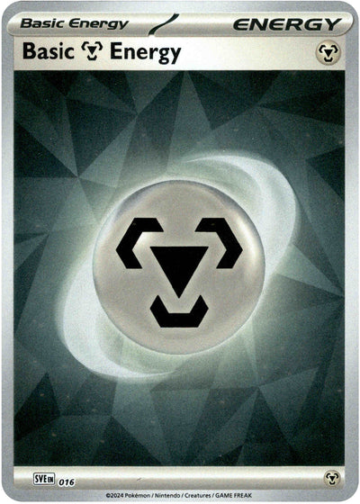 Basic Metal Energy - 016 - Prismatic Evolutions - Reverse Holo Pokesingles