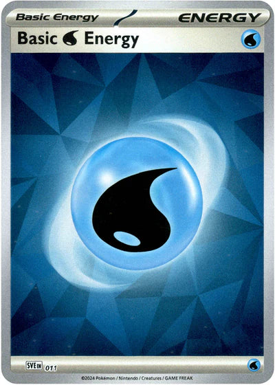 Basic Water Energy - 011 - Prismatic Evolutions - Reverse Holo Pokesingles