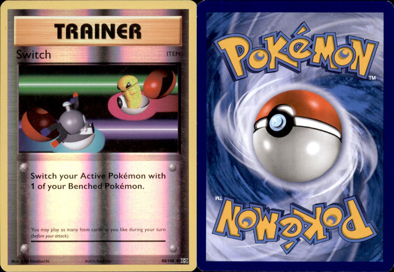 Switch Reverse Holo 88 - Evolutions (LP - Lightly Played) Pokesingles