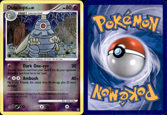 Dusclops Reverse Holo 34 - Stormfront (LP - Lightly Played) Pokesingles