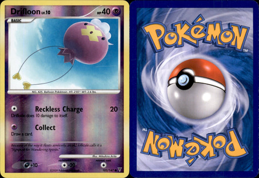 Drifloon Reverse Holo 103 - Supreme Victors (LP - Lightly Played) Pokesingles