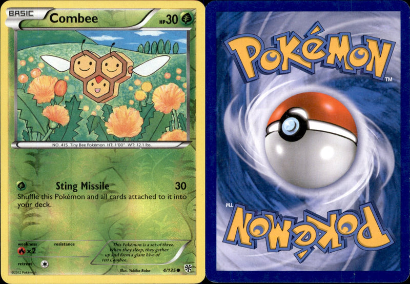 Combee Reverse Holo 4 - Plasma Storm (LP - Lightly Played) Pokesingles