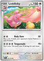 125 Lickilicky, Temporal Forces | Scarlet & Violet, nonholo, 2.00 kr, Pokesingles. Kjøp pokemon kort til lave priser hos oss.