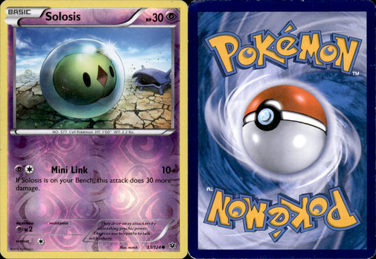 Solosis Reverse Holo 33 - Fates Collide (MP - Moderately Played) Pokesingles