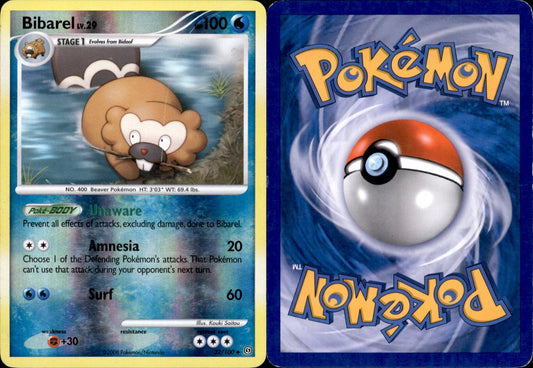 Bibarel Reverse Holo 32 - Stormfront (MP - Moderately Played) Pokesingles
