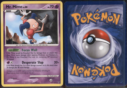 *SE BILDE FOR TILSTAND* Mr. Mime #37 Pokemon Supreme Victors Pokesingles