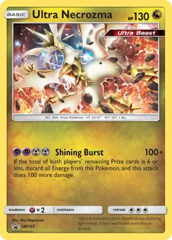 Ultra Necrozma SM165, Sun & Moon Promos, , 7.00 kr, Pokesingles. Kjøp pokemon kort til lave priser hos oss.