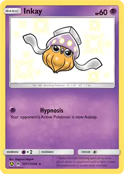 Inkay SV17, Hidden Fates | Sun & Moon, secret, 5.00 kr, Pokesingles. Kjøp pokemon kort til lave priser hos oss.