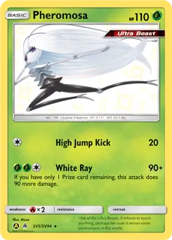 Pheromosa SV5, Hidden Fates | Sun & Moon, secret, 3.00 kr, Pokesingles. Kjøp pokemon kort til lave priser hos oss.