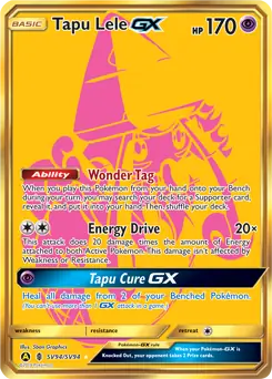Tapu Lele GX SV94, Hidden Fates | Sun & Moon, secret, 100.00 kr, Pokesingles. Kjøp pokemon kort til lave priser hos oss.