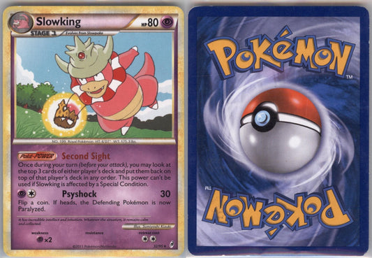 *SE BILDE FOR TILSTAND* Slowking #32 Pokemon Call of Legends Pokesingles