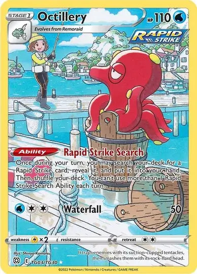 Octillery TG03, Brilliant Stars | Sword & Shield, , 0.00 kr, Pokesingles. Kjøp pokemon kort til lave priser hos oss.