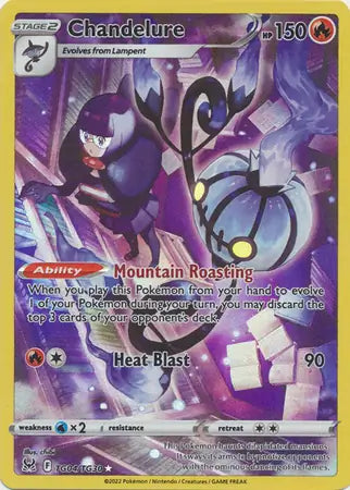 Chandelure TG04, Lost Origin | Sword & Shield, , 0.00 kr, Pokesingles. Kjøp pokemon kort til lave priser hos oss.