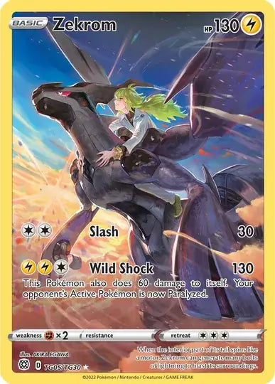 Zekrom TG05, Brilliant Stars | Sword & Shield, , 0.00 kr, Pokesingles. Kjøp pokemon kort til lave priser hos oss.