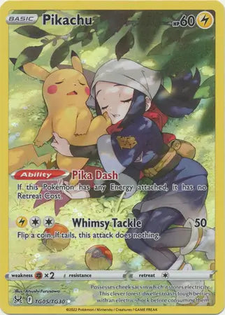 Pikachu TG05, Lost Origin | Sword & Shield, , 0.00 kr, Pokesingles. Kjøp pokemon kort til lave priser hos oss.