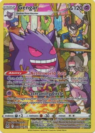 Gengar TG06, Lost Origin | Sword & Shield, , 0.00 kr, Pokesingles. Kjøp pokemon kort til lave priser hos oss.
