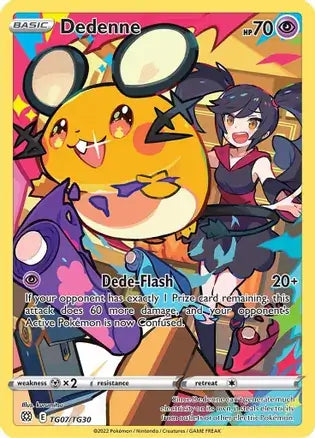 Dedenne TG07, Brilliant Stars | Sword & Shield, , 0.00 kr, Pokesingles. Kjøp pokemon kort til lave priser hos oss.
