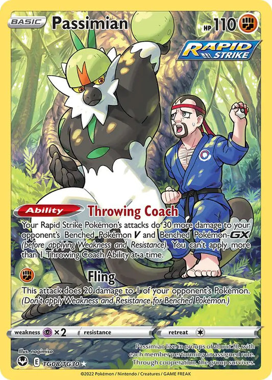 Passimian TG08, Silver Tempest | Sword & Shield, , 0.00 kr, Pokesingles. Kjøp pokemon kort til lave priser hos oss.
