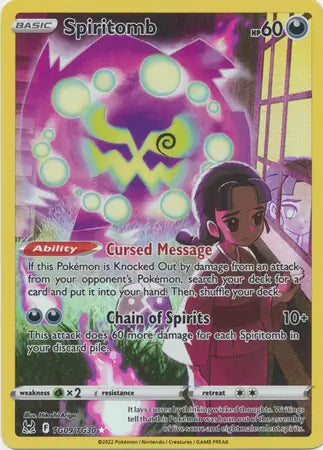 Spiritomb TG09, Lost Origin | Sword & Shield, , 0.00 kr, Pokesingles. Kjøp pokemon kort til lave priser hos oss.
