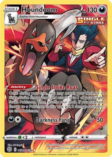 Houndoom TG10, Brilliant Stars | Sword & Shield, , 0.00 kr, Pokesingles. Kjøp pokemon kort til lave priser hos oss.