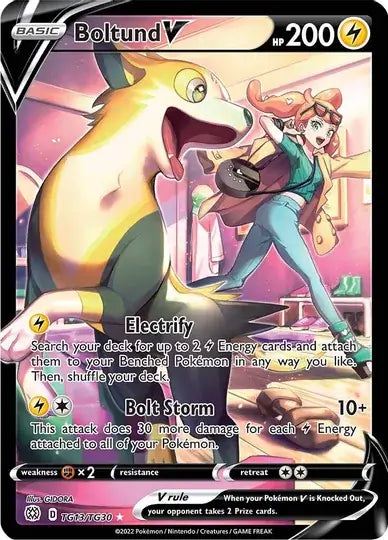 Boltund V TG13, Brilliant Stars | Sword & Shield, v, 0.00 kr, Pokesingles. Kjøp pokemon kort til lave priser hos oss.