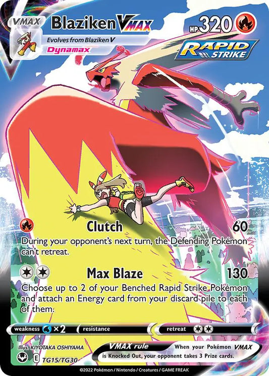 Blaziken VMAX TG15, Silver Tempest | Sword & Shield, , 0.00 kr, Pokesingles. Kjøp pokemon kort til lave priser hos oss.