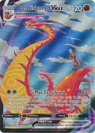 Centiskorch VMAX TG15, Lost Origin | Sword & Shield, , 0.00 kr, Pokesingles. Kjøp pokemon kort til lave priser hos oss.