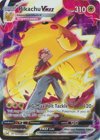 Pikachu VMAX TG17, Lost Origin | Sword & Shield, , 0.00 kr, Pokesingles. Kjøp pokemon kort til lave priser hos oss.