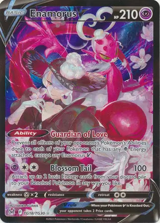 Enamorus V TG18, Lost Origin | Sword & Shield, , 0.00 kr, Pokesingles. Kjøp pokemon kort til lave priser hos oss.
