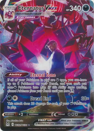 Eternatus VMAX TG22, Lost Origin | Sword & Shield, , 0.00 kr, Pokesingles. Kjøp pokemon kort til lave priser hos oss.