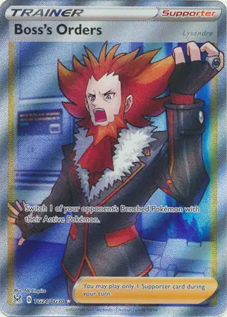 Boss's Orders TG24, Lost Origin | Sword & Shield, , 0.00 kr, Pokesingles. Kjøp pokemon kort til lave priser hos oss.