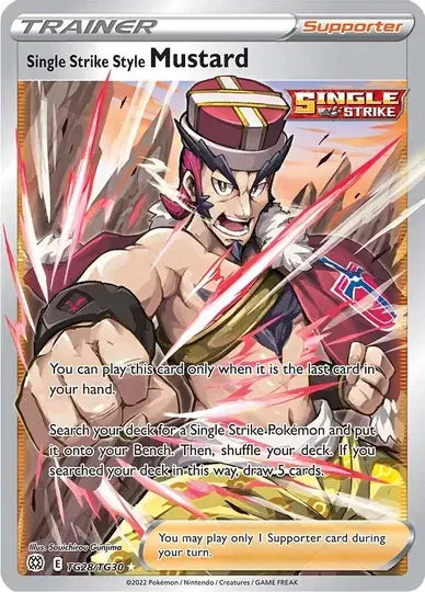 Single Strike Style Mustard TG28, Brilliant Stars | Sword & Shield, , 0.00 kr, Pokesingles. Kjøp pokemon kort til lave priser hos oss.