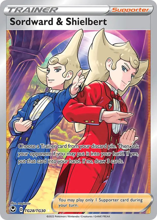 Sordward & Shielbert TG28, Silver Tempest | Sword & Shield, , 0.00 kr, Pokesingles. Kjøp pokemon kort til lave priser hos oss.