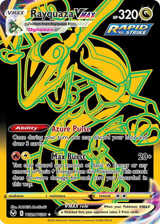 Rayquaza VMAX TG29, Silver Tempest | Sword & Shield, , 0.00 kr, Pokesingles. Kjøp pokemon kort til lave priser hos oss.