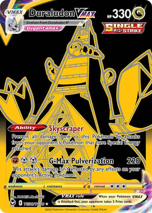 Duraludon VMAX TG30, Silver Tempest | Sword & Shield, , 0.00 kr, Pokesingles. Kjøp pokemon kort til lave priser hos oss.