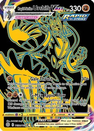Rapid Strike Urshifu VMAX TG30, Brilliant Stars | Sword & Shield, v, 0.00 kr, Pokesingles. Kjøp pokemon kort til lave priser hos oss.