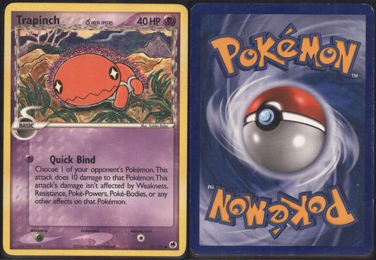 *SE BILDE FOR TILSTAND* Trapinch #69 Pokemon Dragon Frontiers Pokesingles