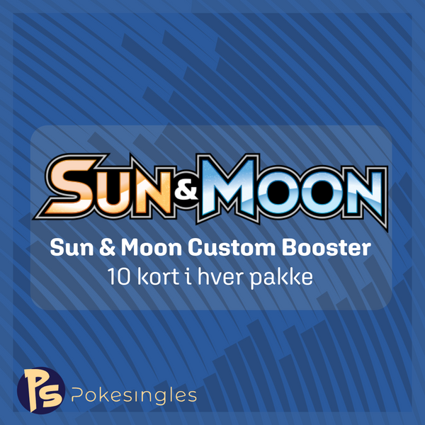 Sun & Moon Bulk Pack - Custom boosterpakke Pokesingles