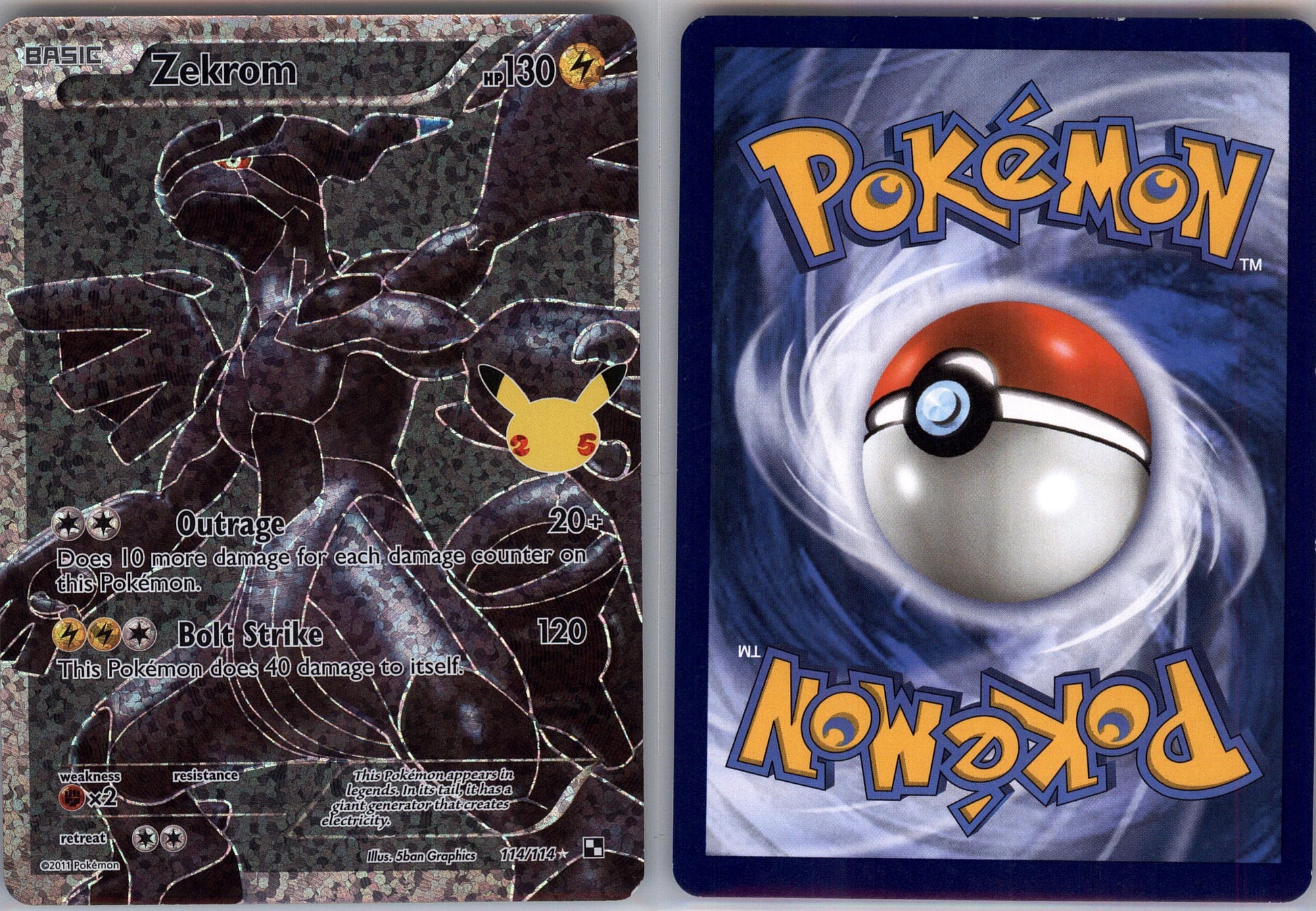 Zekrom 114 - Celebrations (LP) Pokesingles
