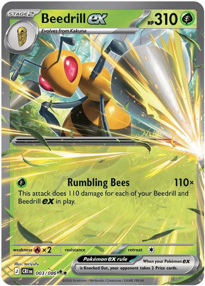 Beedrill ex 3 - Chaos Rising